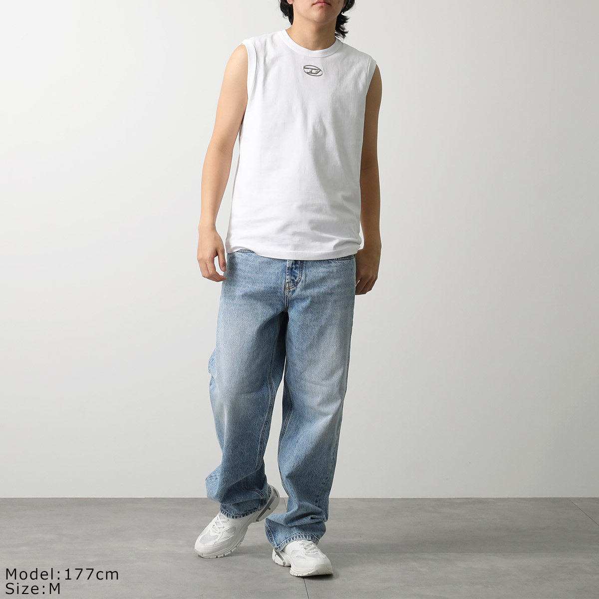 楽天市場】DIESEL ディーゼル タンクトップT-BISCO-OD A15372 0CLBR