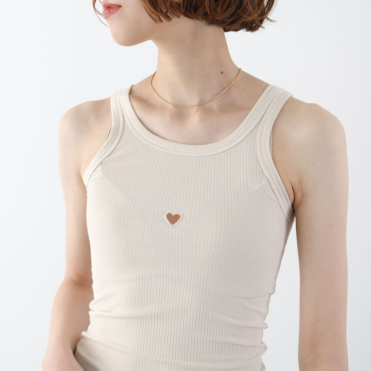 楽天市場】BASERANGE ベースレンジ タンクトップ HEART TANK TOHT RB