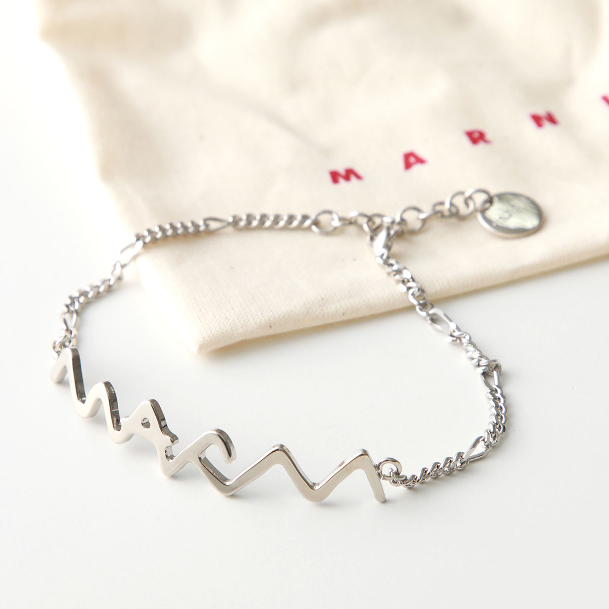 楽天市場】MARNI マルニ ブレスレット BRZB0055A0 M2000 メンズ ロゴ