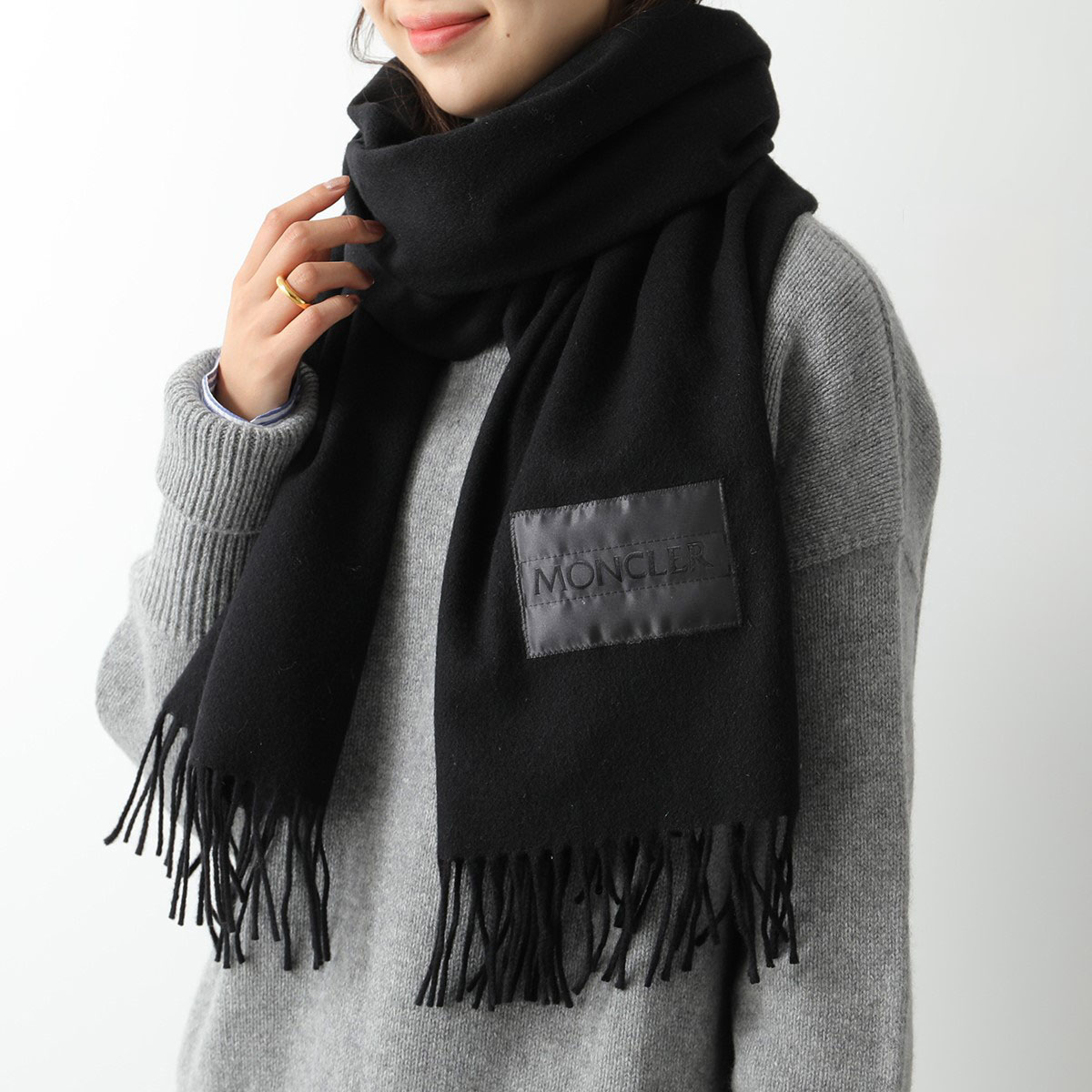 楽天市場】MONCLER モンクレール ストール 3C00016 3C00013 3C00024