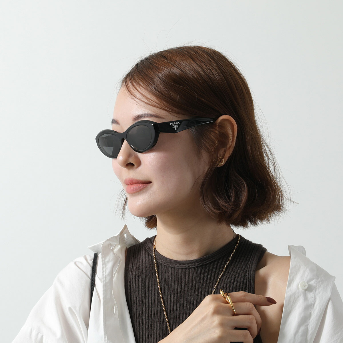 楽天市場】PRADA プラダ シンボルサングラス SPR 26Z メンズ キャット