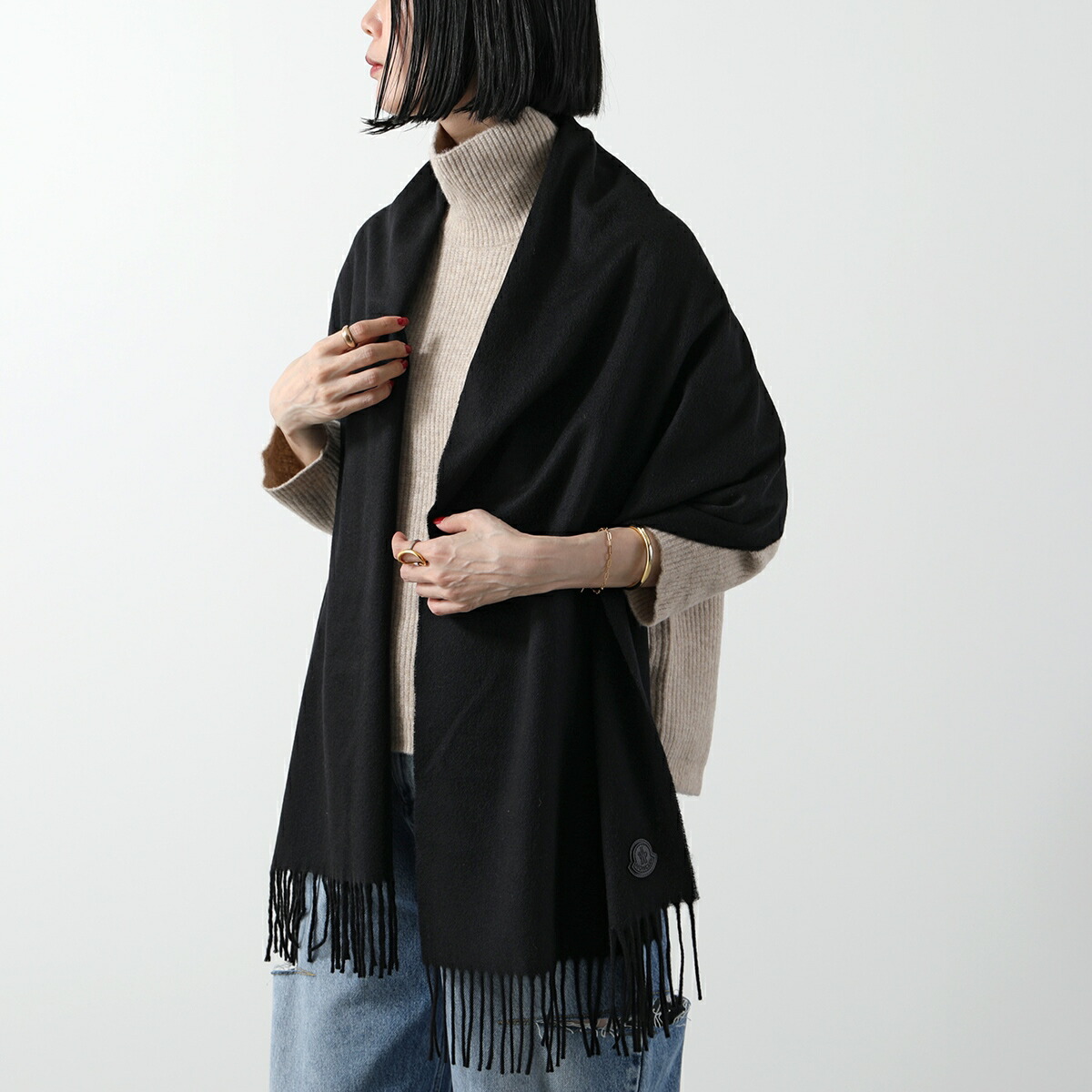 楽天市場】MONCLER モンクレール マフラー 3C00014 0U423 レディース