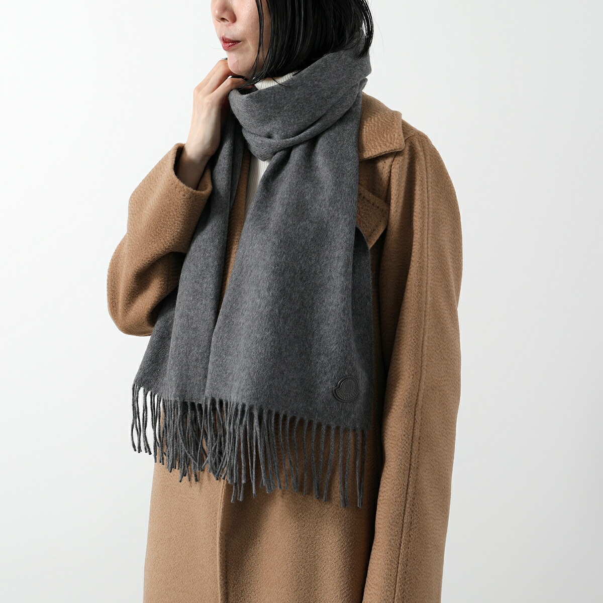 楽天市場】MONCLER モンクレール マフラー 3C00014 0U423 レディース