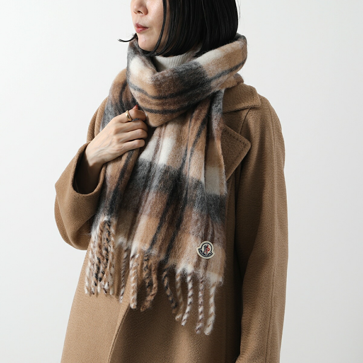 楽天市場】MONCLER モンクレール マフラー 3C00010 0U410 レディース