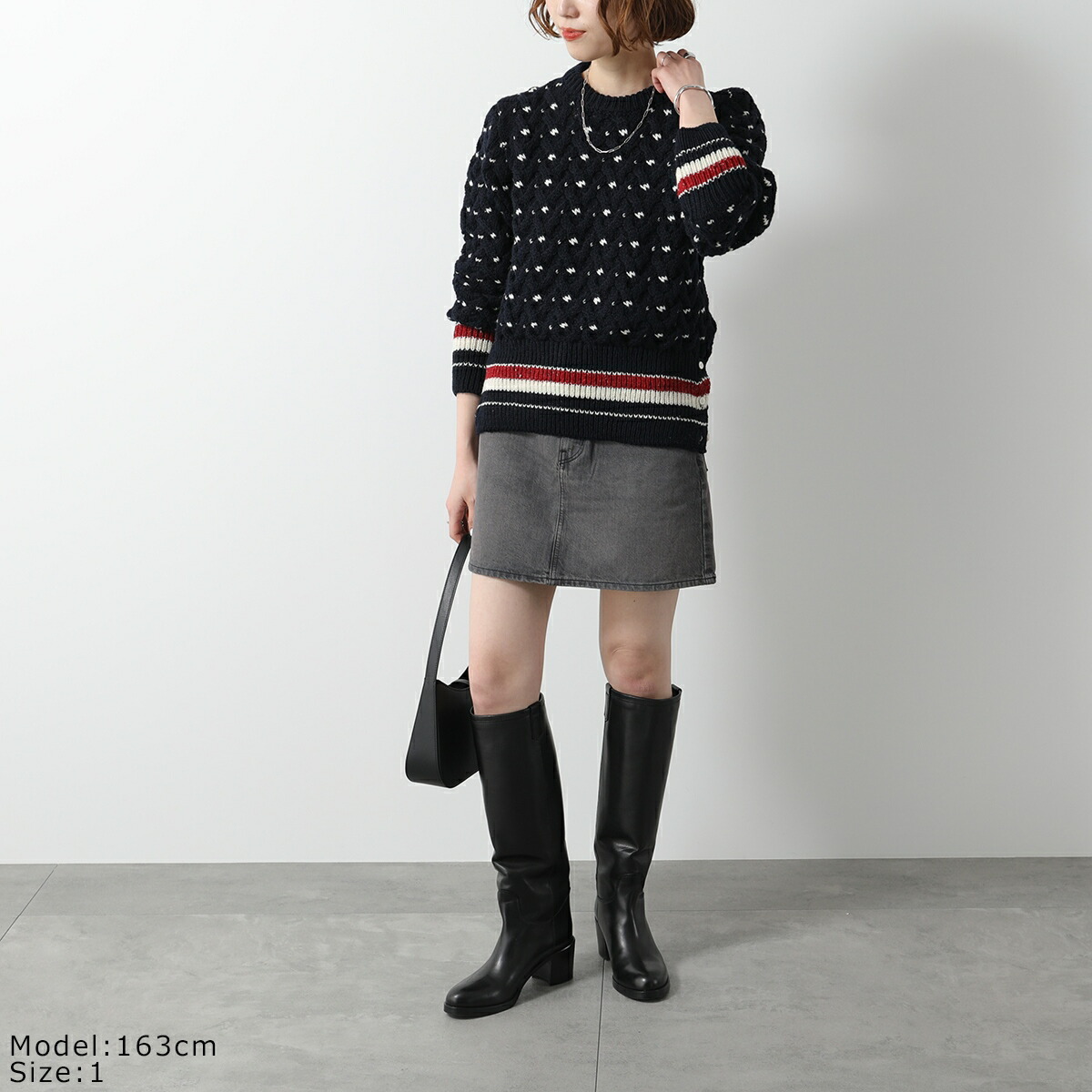 楽天市場】THOM BROWNE トムブラウン セーター MKA510B-Y1506