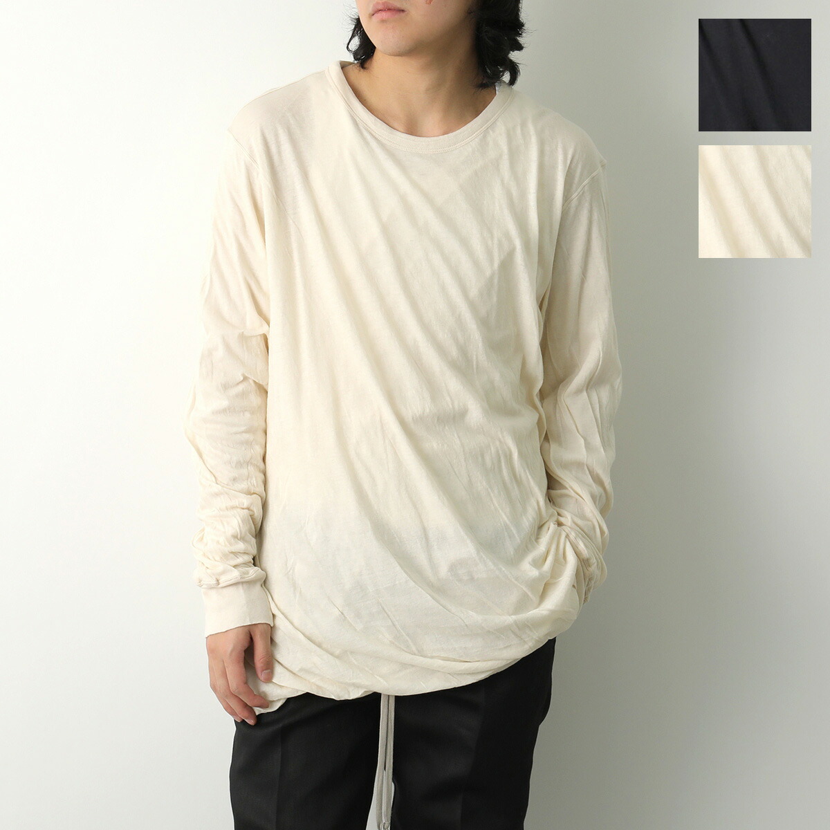 楽天市場】Rick Owens リックオウエンス カットソー JUMBO DOUBLE LS T