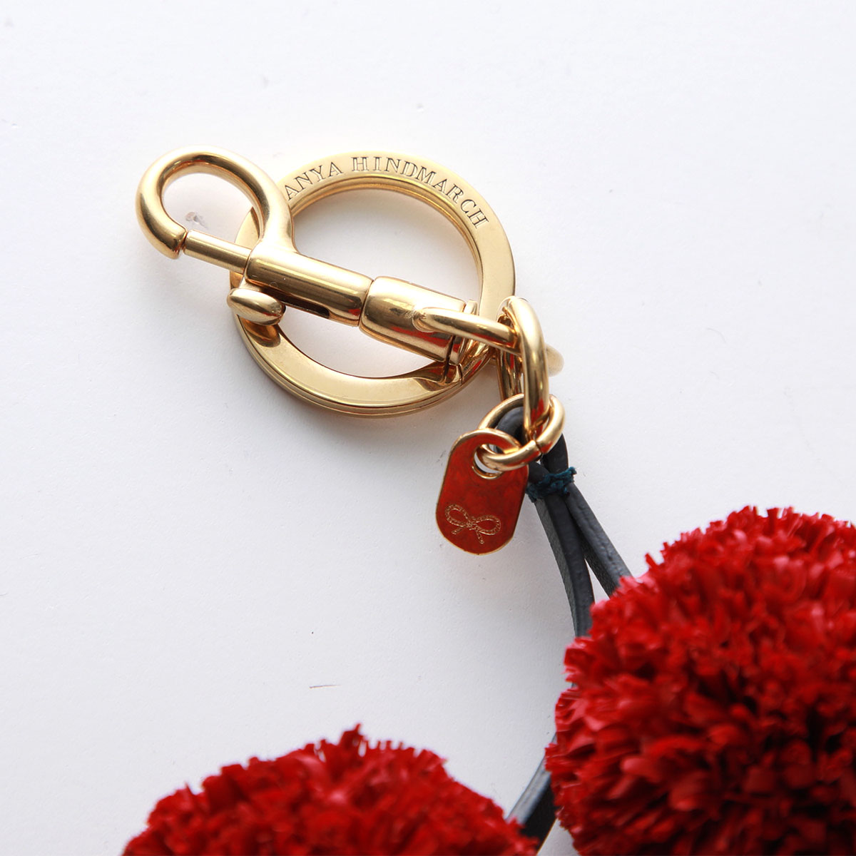 楽天市場】ANYA HINDMARCH アニヤハインドマーチ キーリング Charm