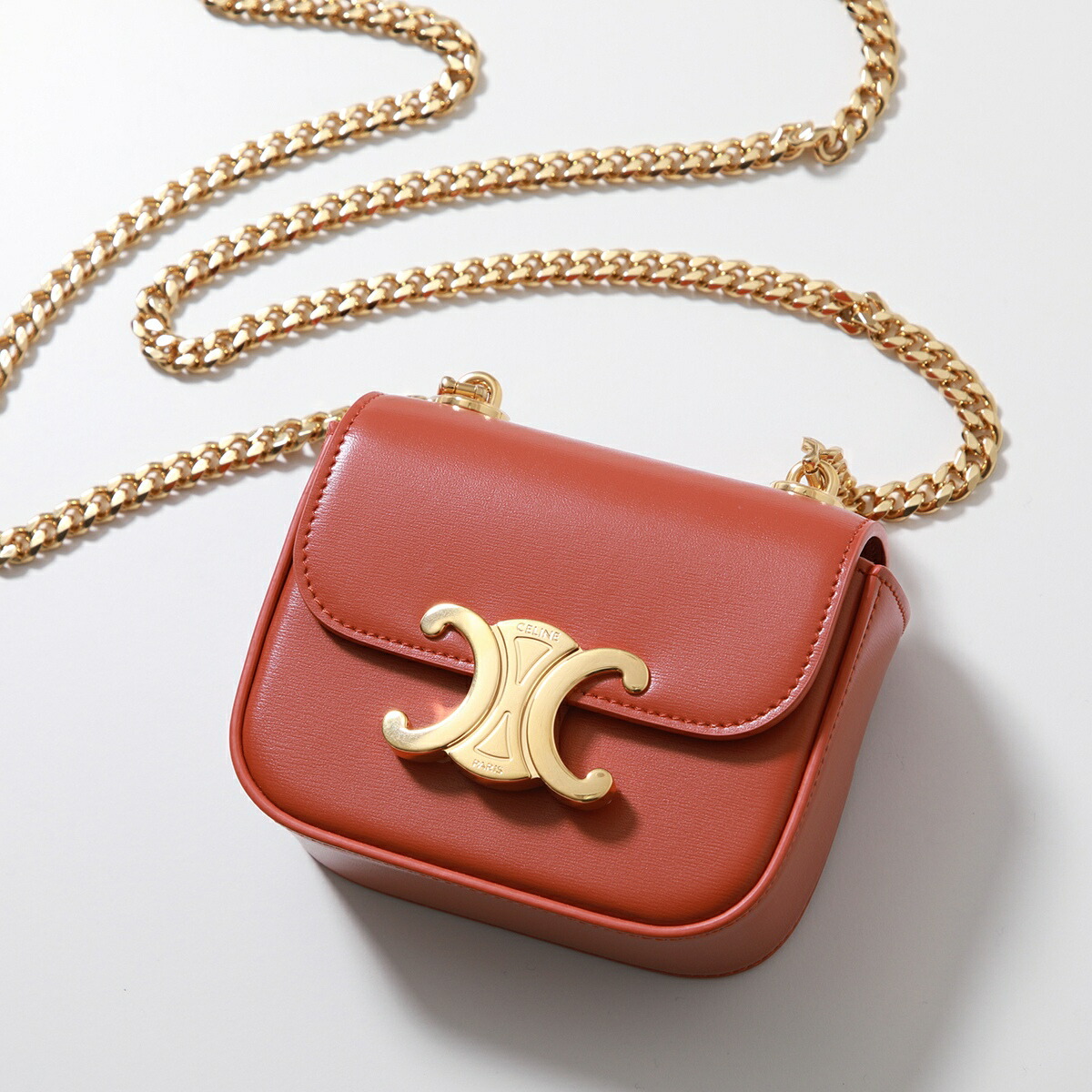 楽天市場】CELINE セリーヌ ショルダーバッグ 10L843DPV.38NO