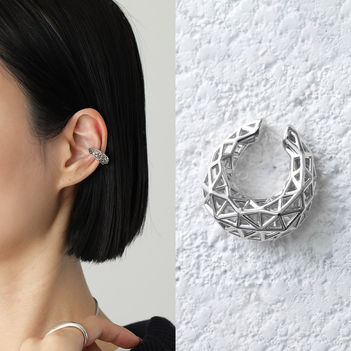 楽天市場】TOMWOOD トムウッド イヤーカフ Maze Ear Cuff メイズ