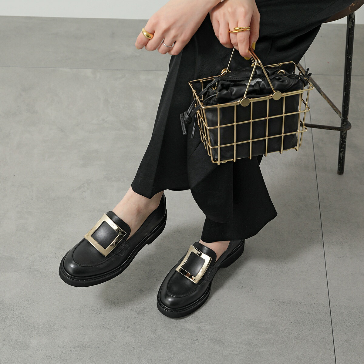 楽天市場】ROGER VIVIER ロジェヴィヴィエ ローファー VIV RANGERS MET