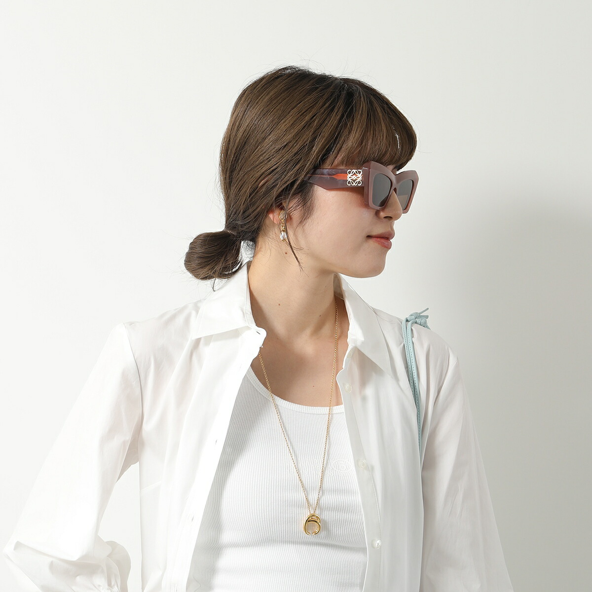 楽天市場】LOEWE ロエベ サングラス LW40036I レディース フォックス型