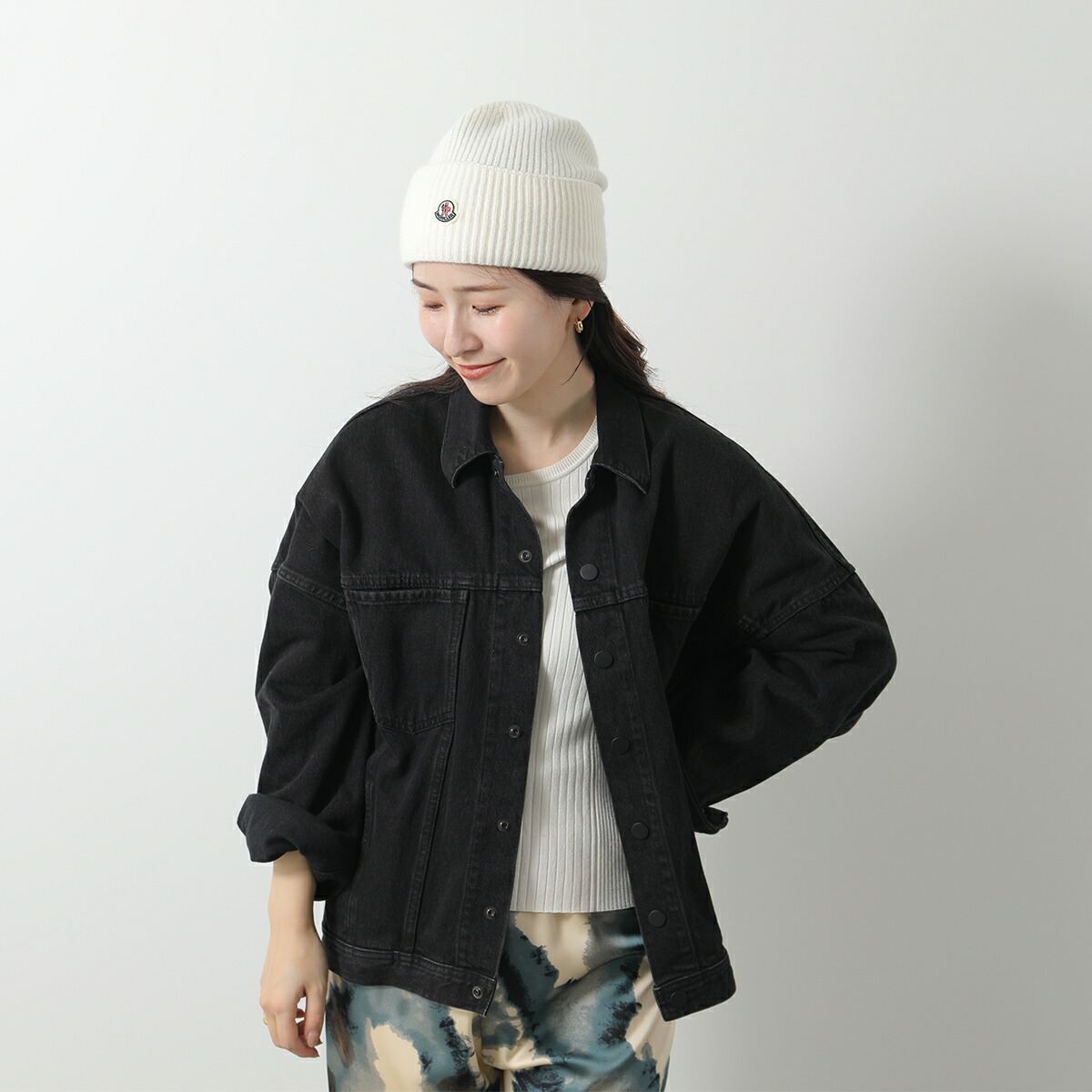 楽天市場】MONCLER モンクレール ニット帽 BERRETTO TRICOT 3B00048