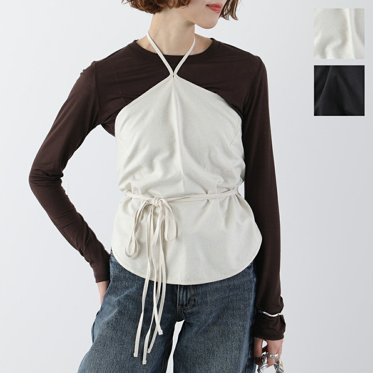 楽天市場】BASERANGE ベースレンジ ノースリーブ トップス MAR TOP