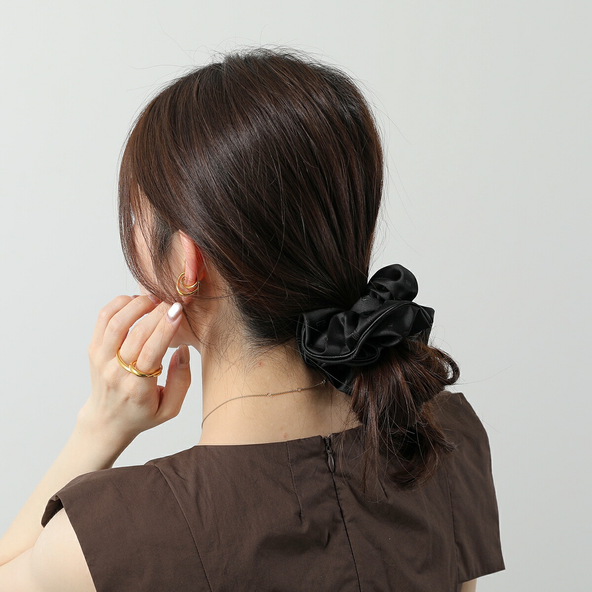 ALEXANDRE ヘアクリップとシュシュセット ALEXANDRE ヘアクリップと