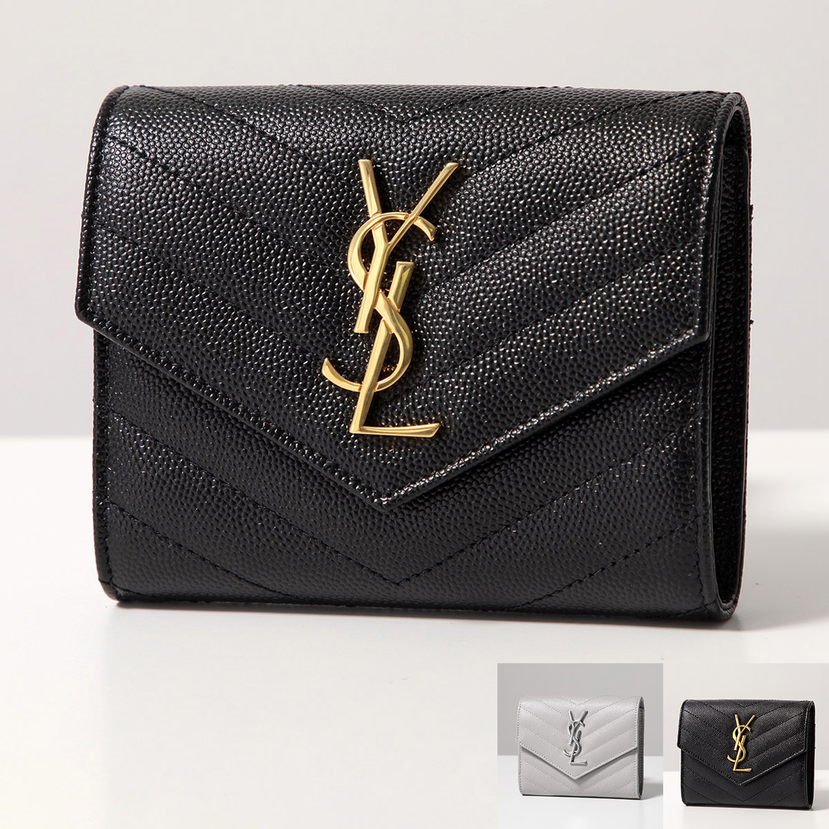 楽天市場】SAINT LAURENT サンローラン 三つ折り財布 403943 BOW02