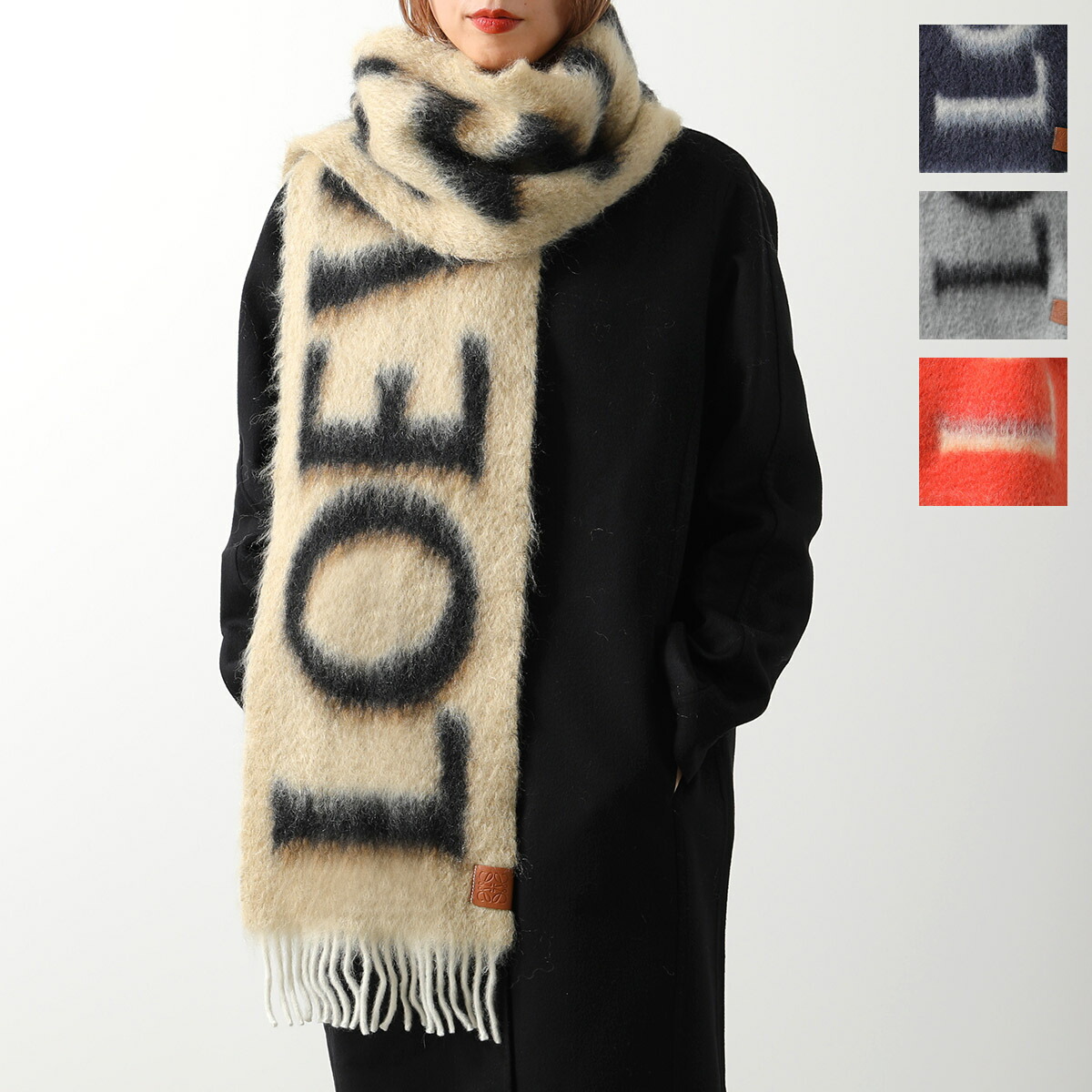 楽天市場】LOEWE ロエベ マフラー F811257X03 レディース モヘア