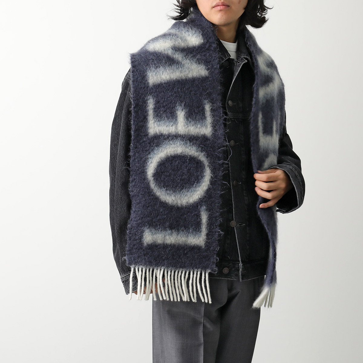 楽天市場】LOEWE ロエベ マフラー F811257X03 レディース モヘア