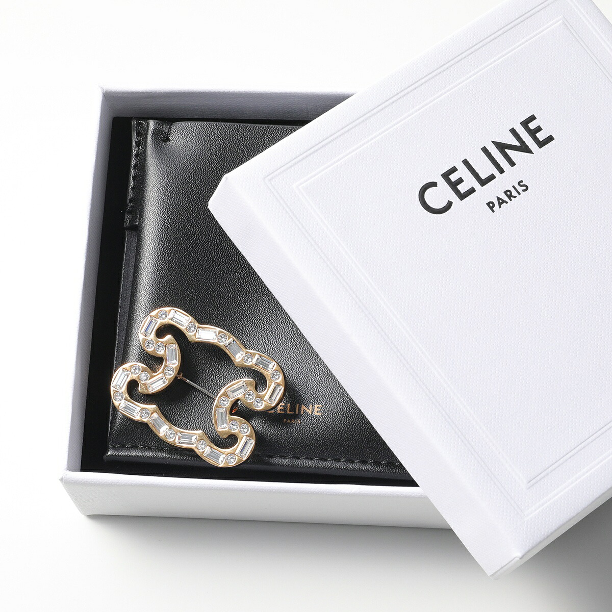 楽天市場】CELINE セリーヌ ブローチ Sparkle Brooch スパークル