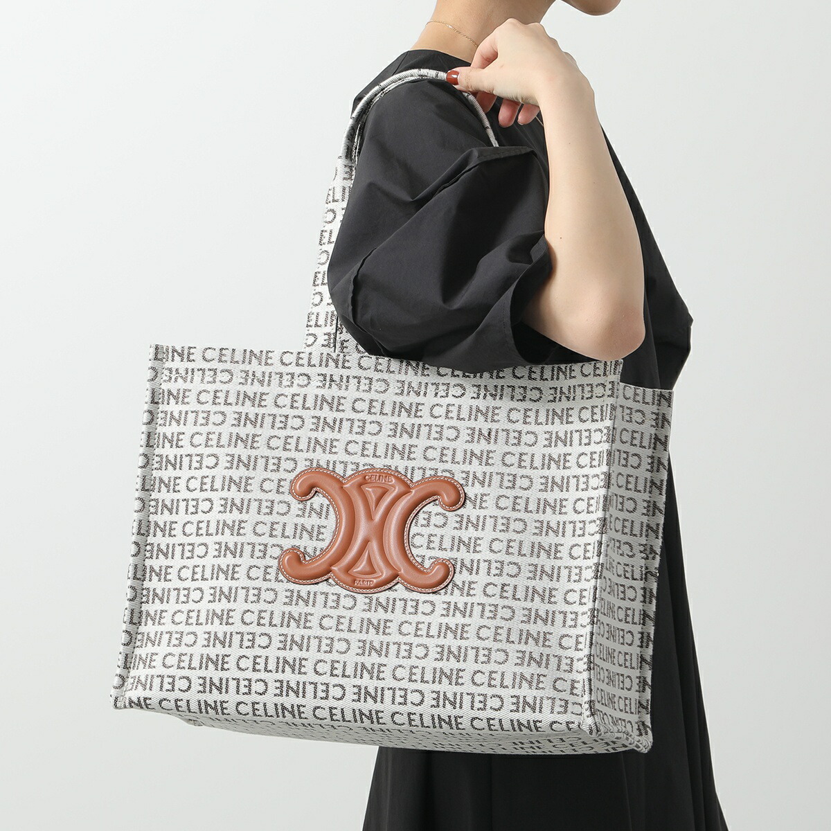 楽天市場】CELINE セリーヌ トートバッグ Large Cabas ラージ カバ