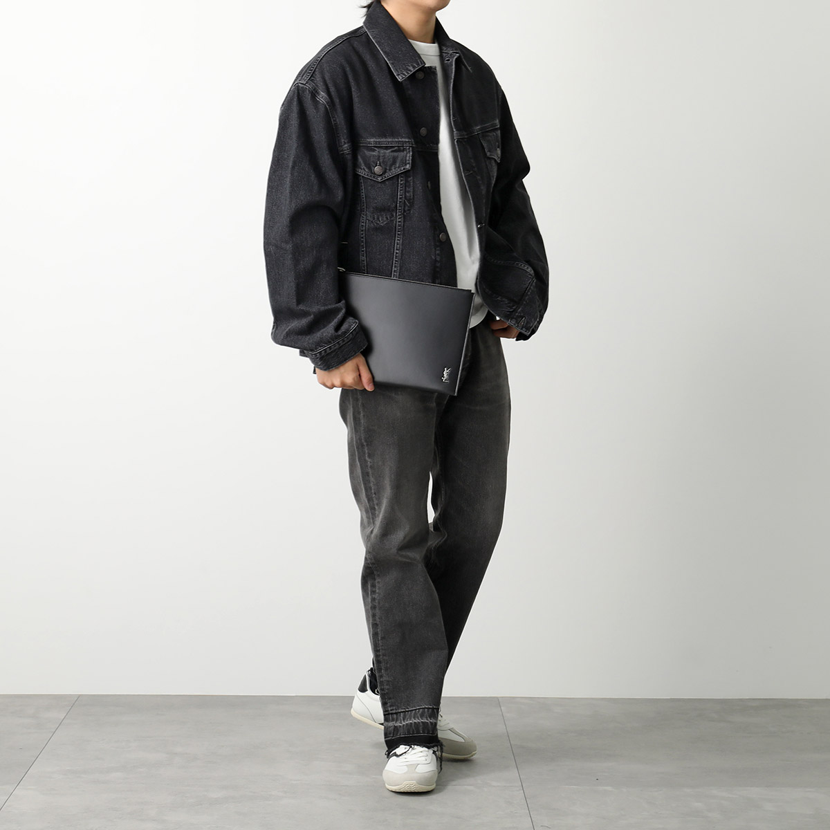 楽天市場】SAINT LAURENT サンローラン クラッチバッグ 683827 1JB0E