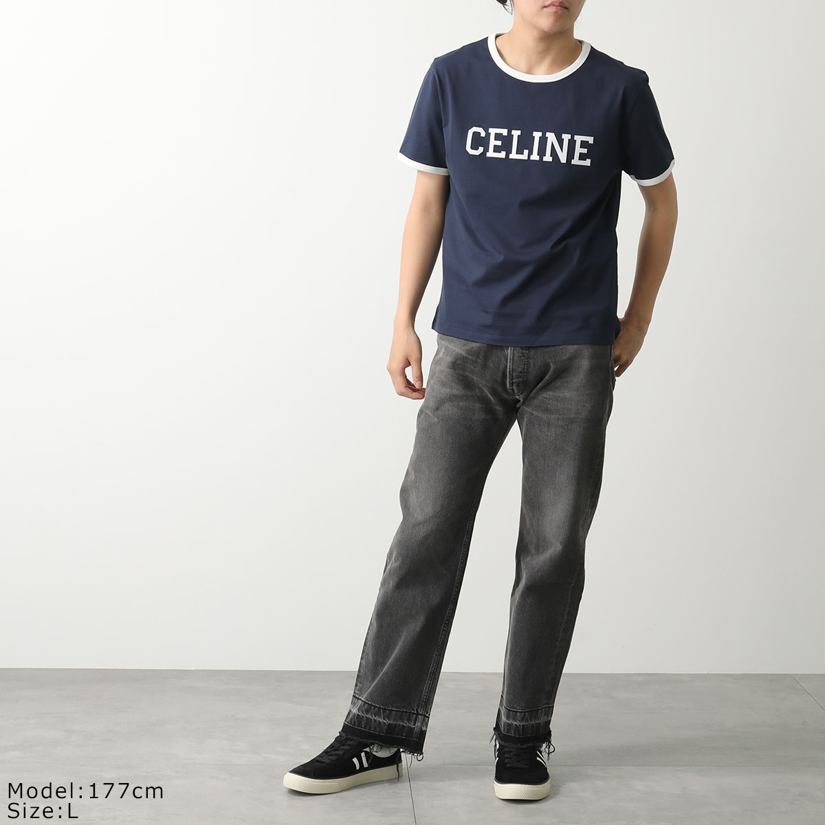 楽天市場】CELINE セリーヌ Tシャツ RX02R507Z.01QF RX02R507Z.FYW4