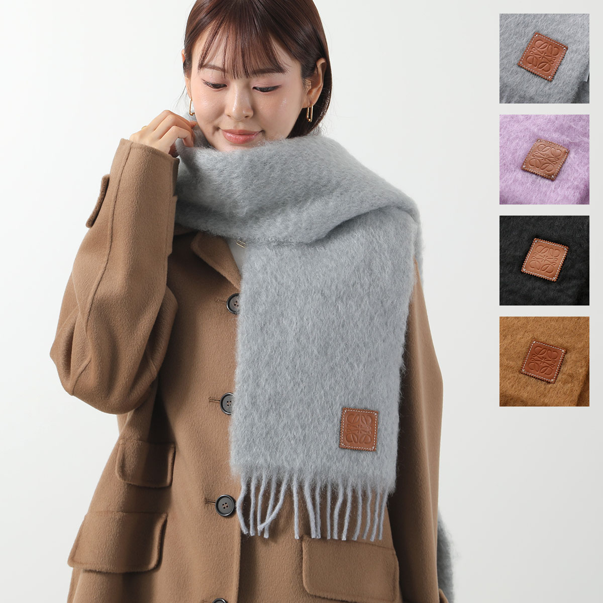 楽天市場】LOEWE ロエベ マフラー 185×23 F655254X01 レディース