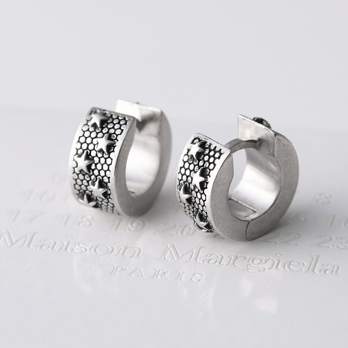 楽天市場】MAISON MARGIELA メゾンマルジェラ ピアス SM1VG0049 P6476