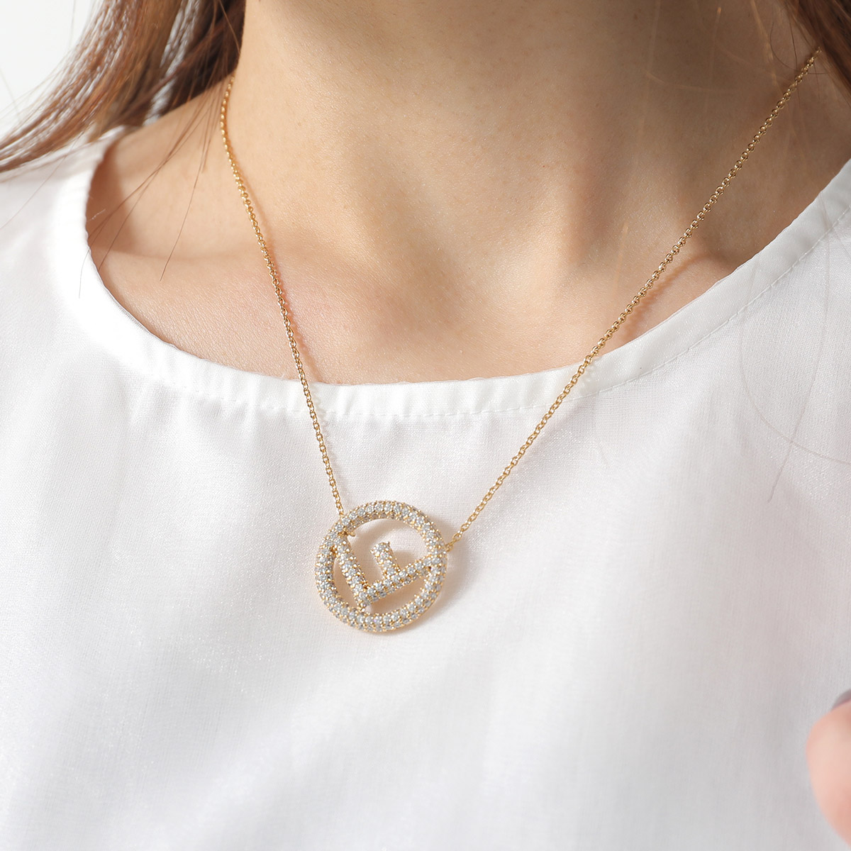 楽天市場】FENDI フェンディ ネックレス F IS エフ イズ 8AG760 6DM