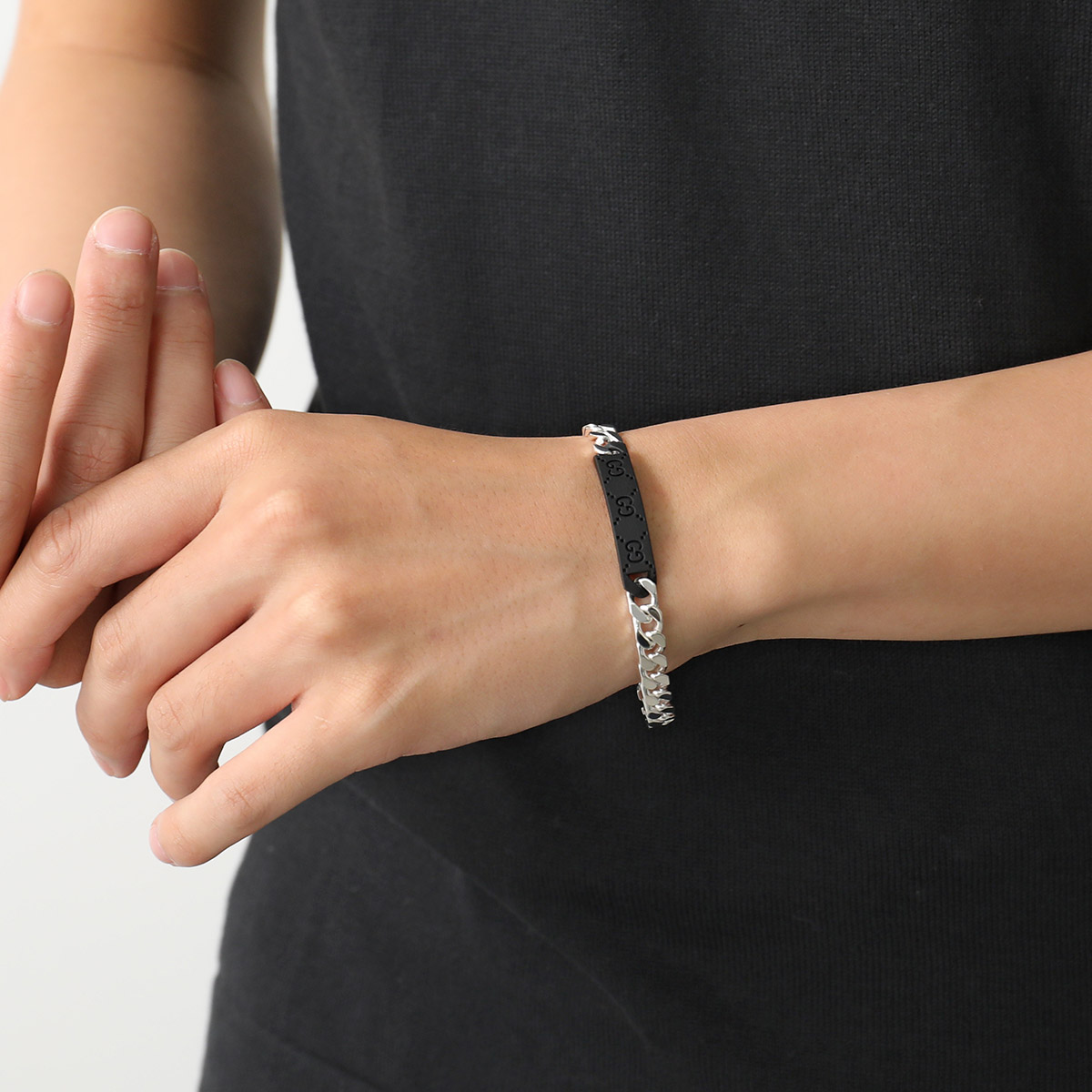 楽天市場】GUCCI グッチ ブレスレット 797167 09832 レディース GGタグ