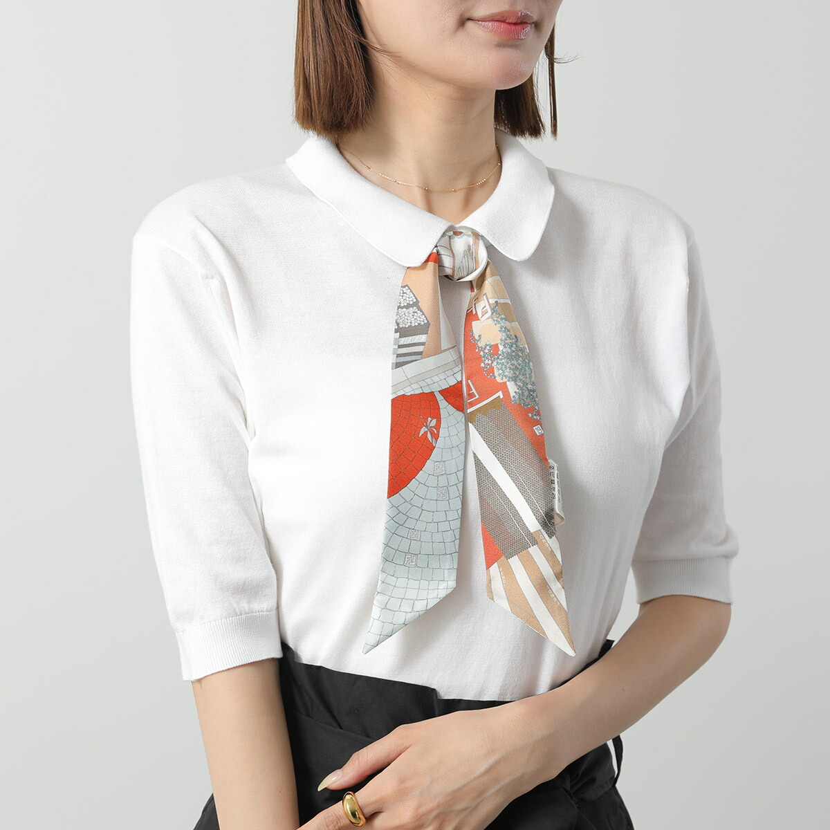 楽天市場】FENDI フェンディ スカーフ WRAPPY BAGUETTE ラッピー