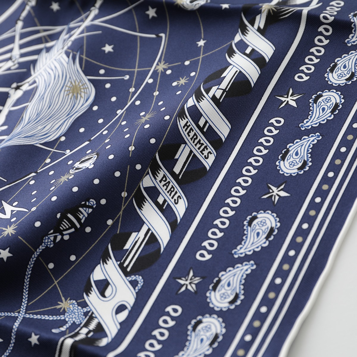 楽天市場】HERMES エルメス スカーフ CARRE カレH 55×55 044044S