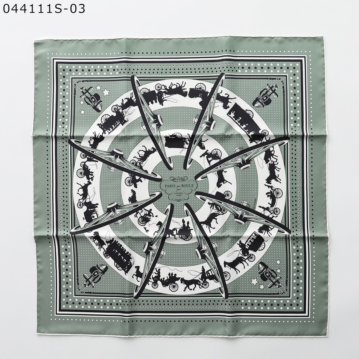 楽天市場】HERMES エルメス スカーフ CARRE カレH 55×55 044044S