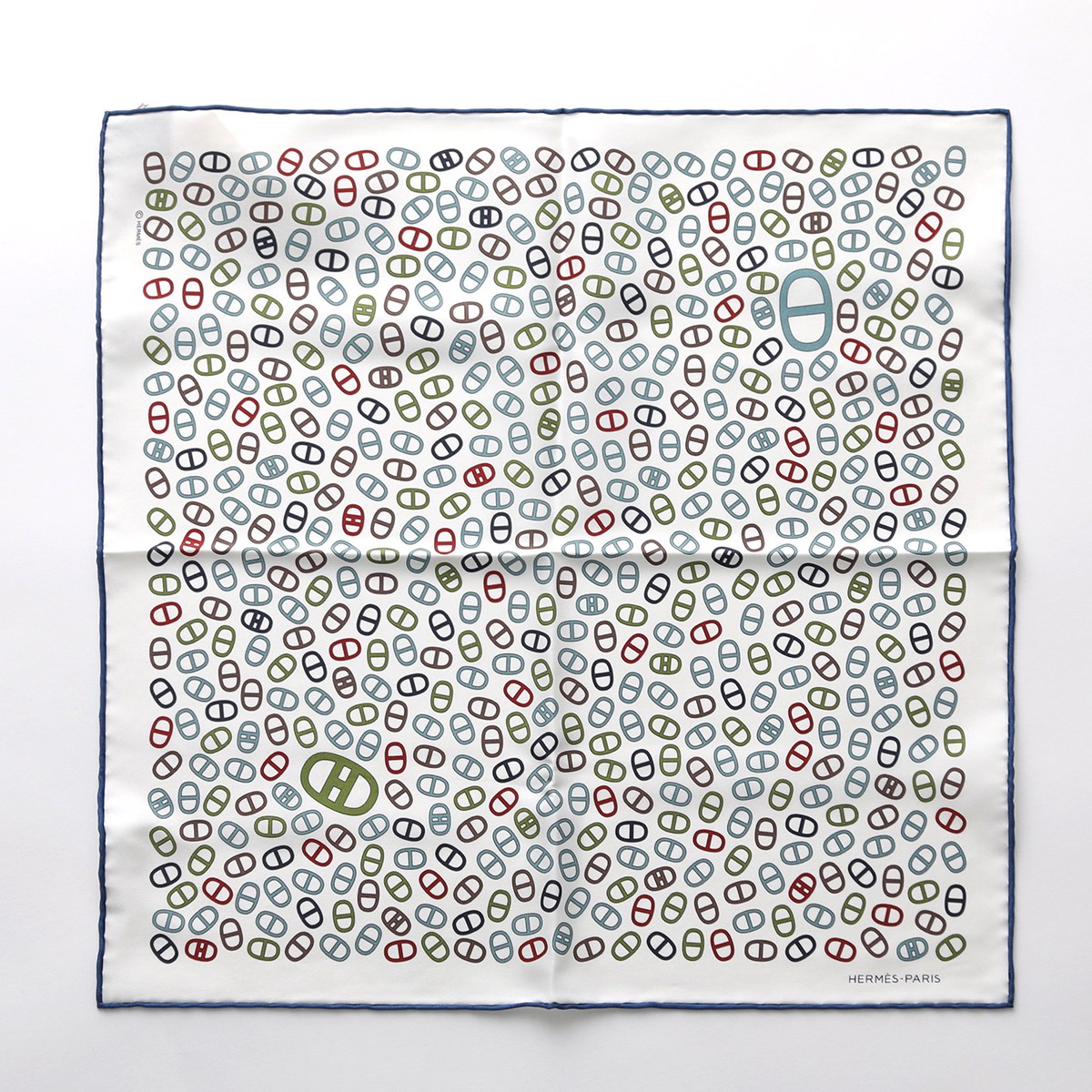 楽天市場】HERMES エルメス ポケットチーフ 45 POCKET SQUARE 802705T