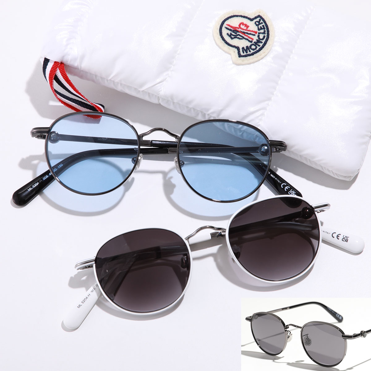 楽天市場】MONCLER モンクレール メガネ ML5204-H レディース