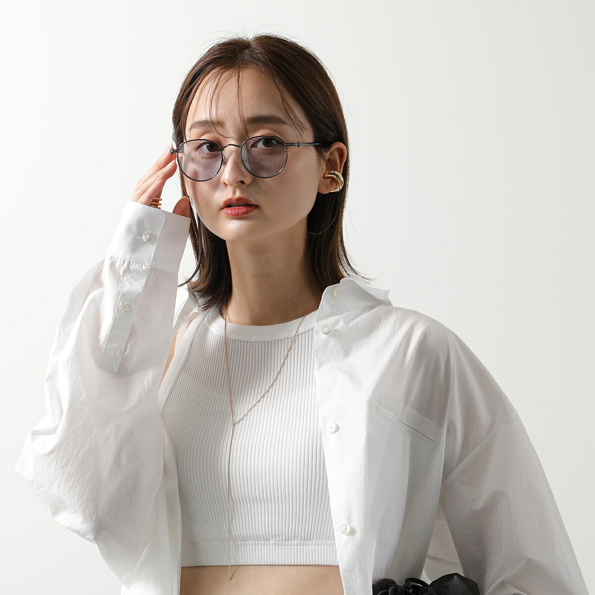 楽天市場】MONCLER モンクレール メガネ ML5204-H レディース