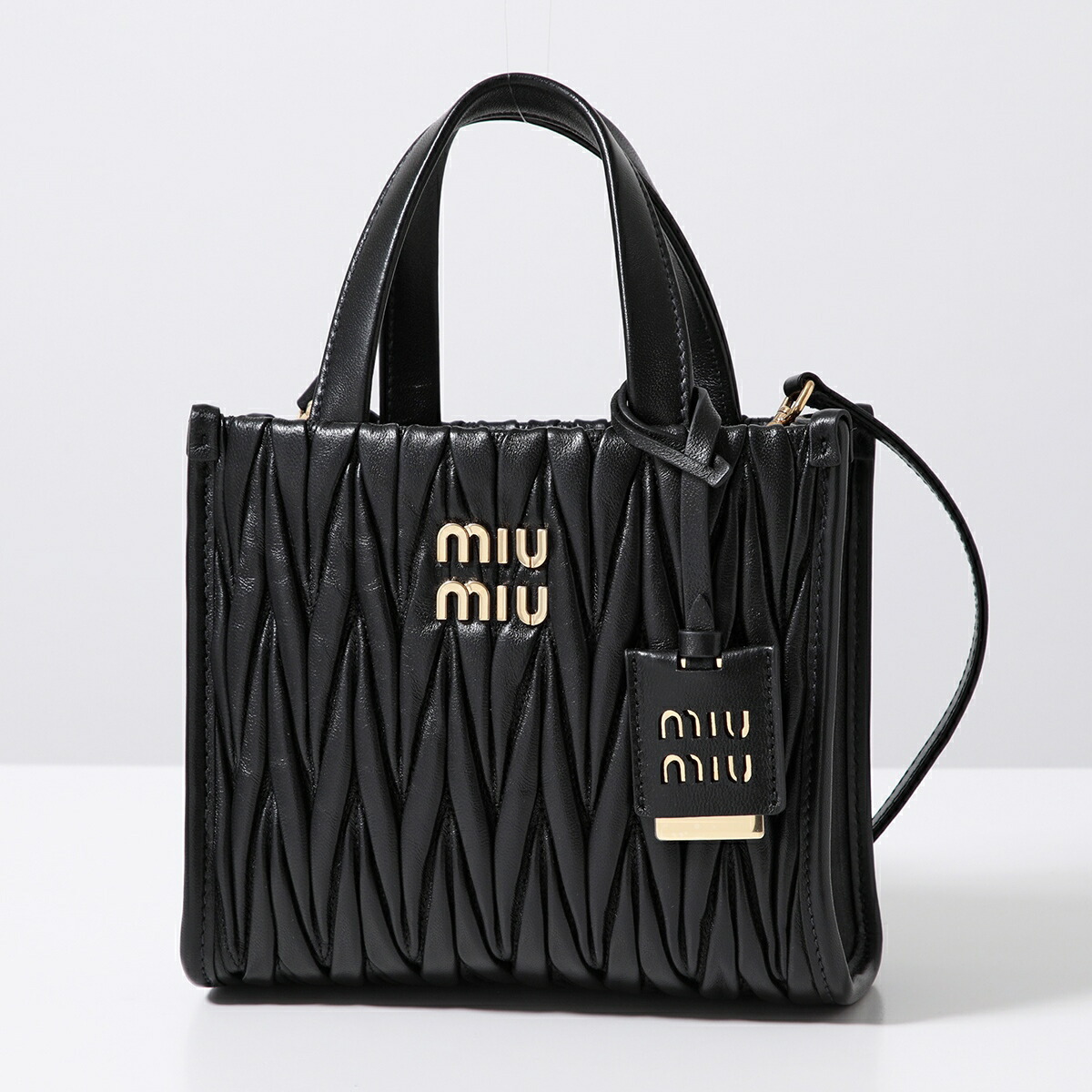 楽天市場】MIUMIU ミュウミュウ ハンドバッグ MATELASSE マテラッセ