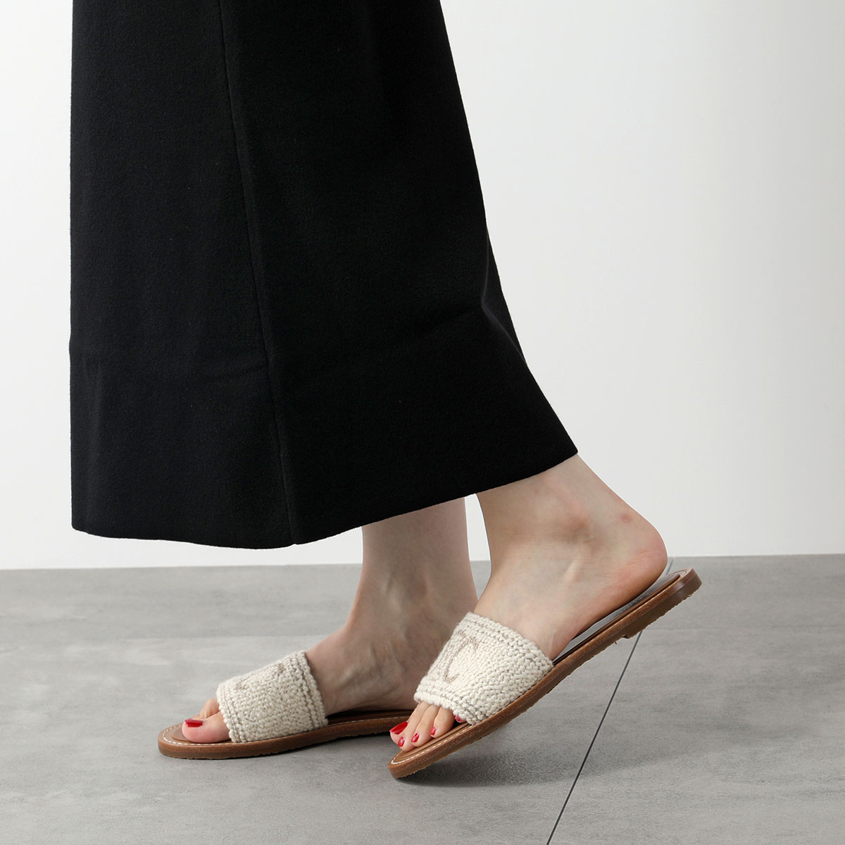 楽天市場】CELINE セリーヌ サンダル LYMPIA リンピア MULE 15