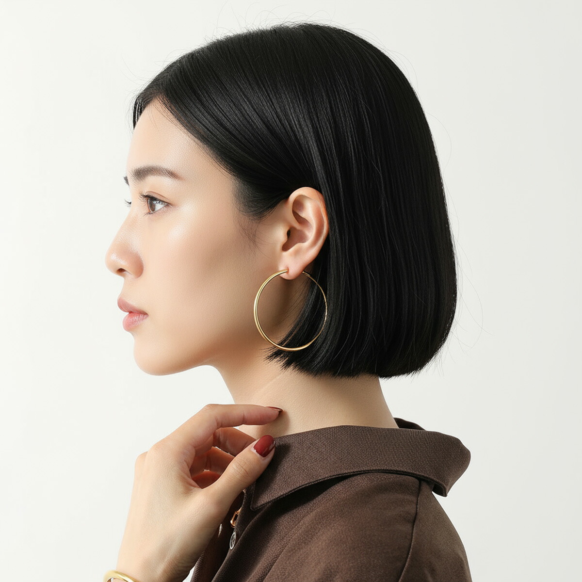 楽天市場】MARIA BLACK マリアブラック ピアス Senorita 50 Hoop