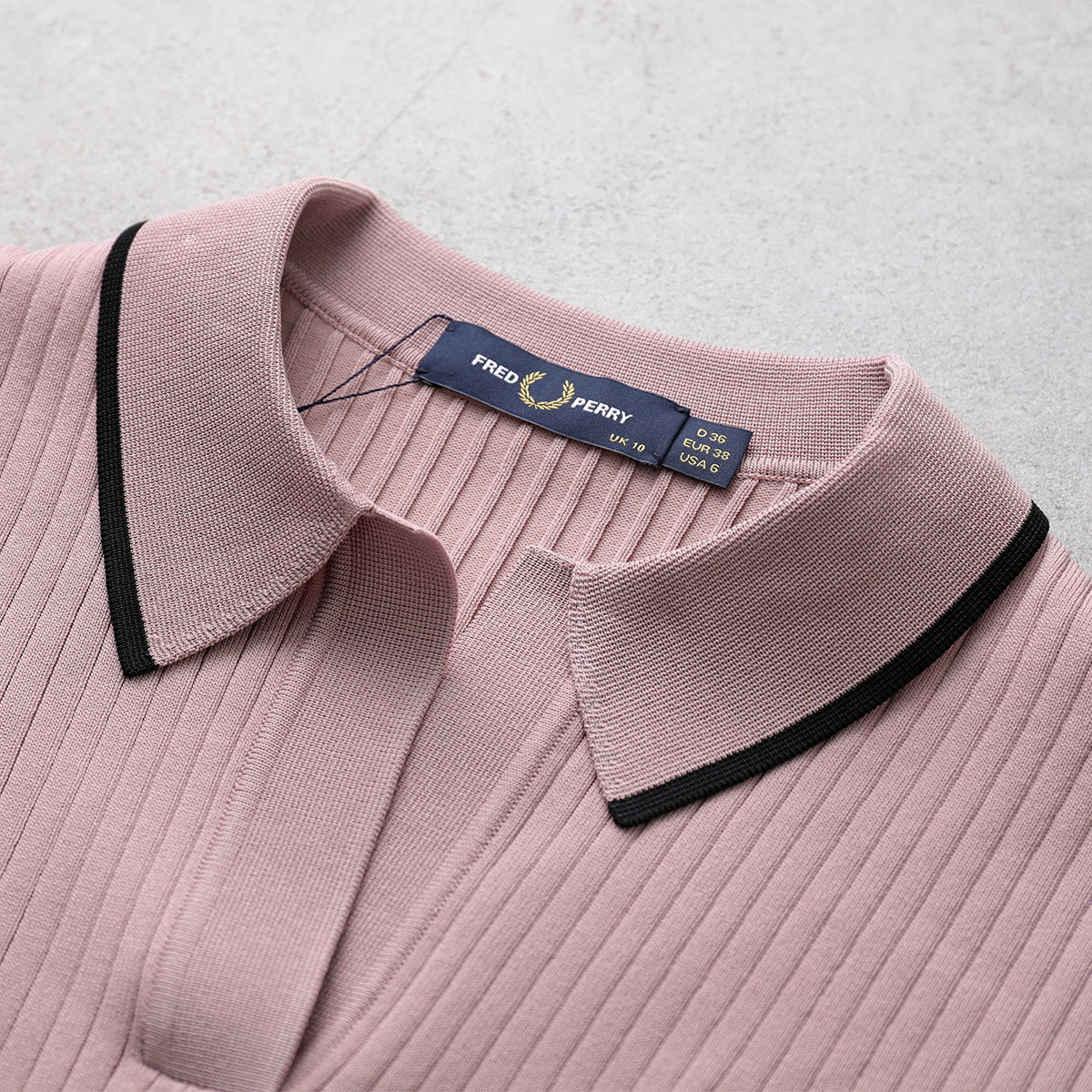 楽天市場】FRED PERRY フレッドペリー ニットトップス SHEER TRIM