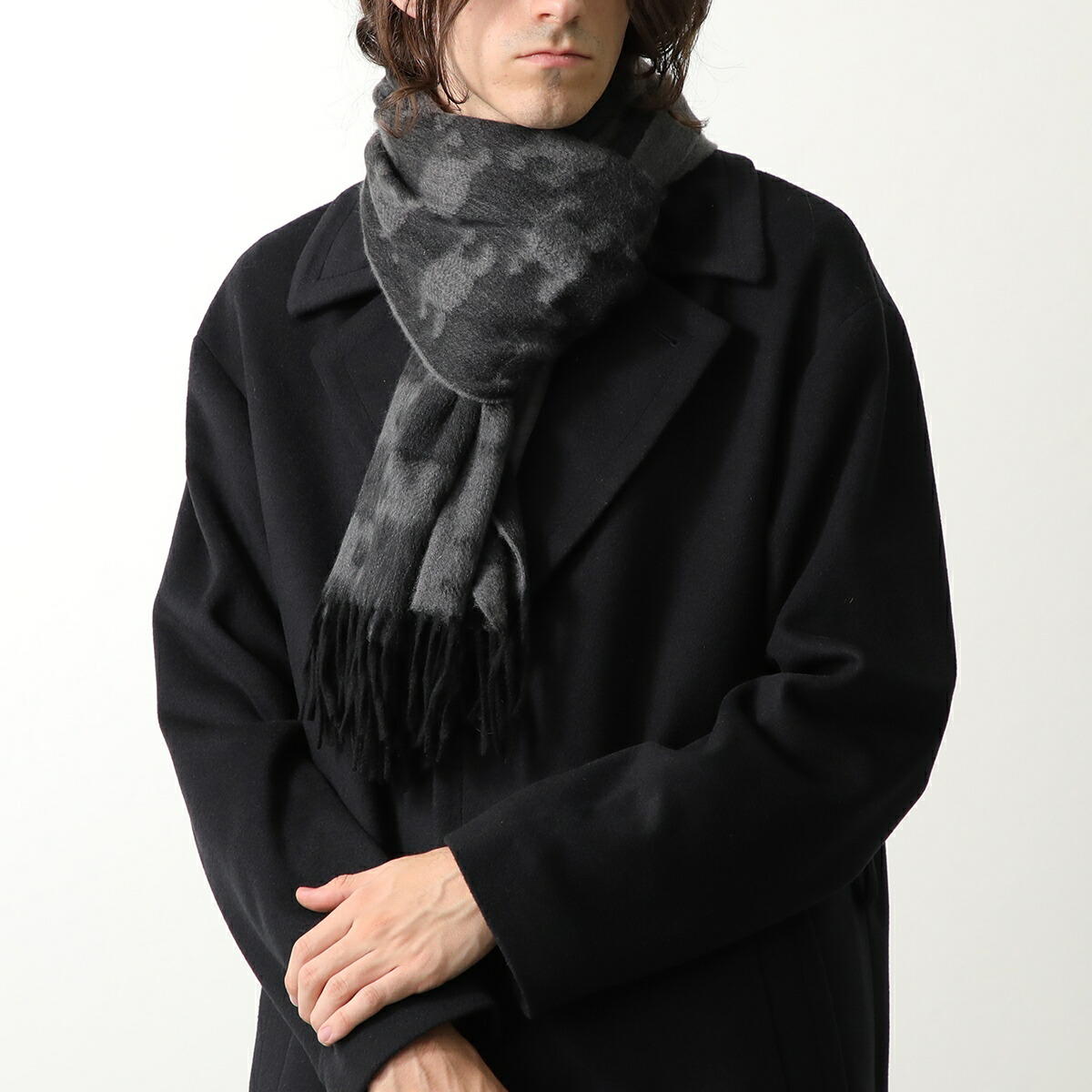 楽天市場】CELINE セリーヌ マフラー 2AWU4254U.38AT レディース