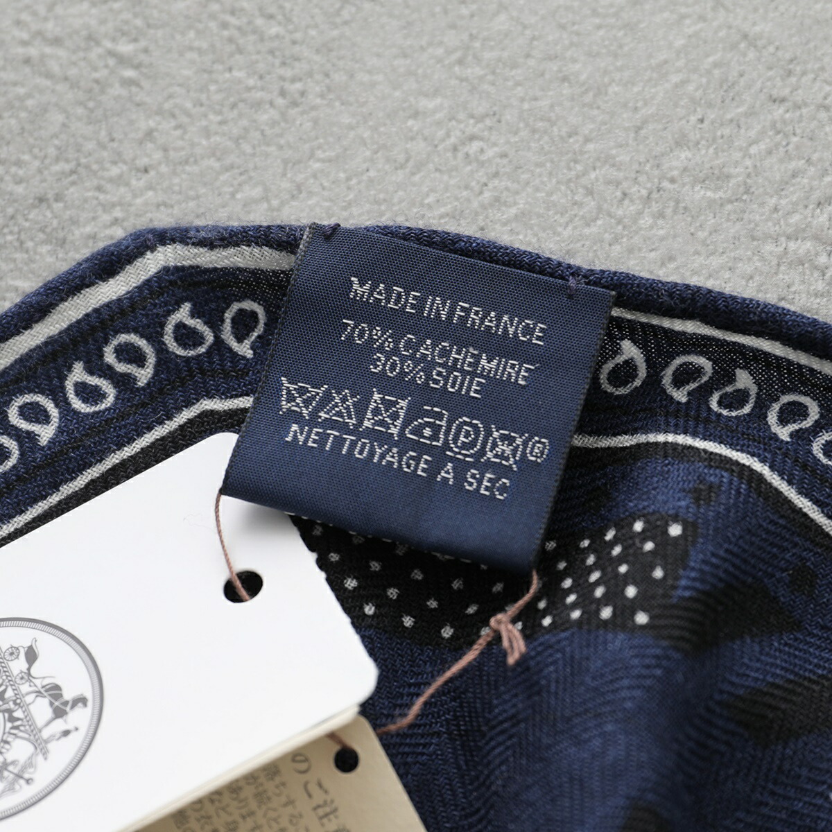 楽天市場】HERMES エルメス スカーフ ロザンジュ ミニ LOSANGE メンズ