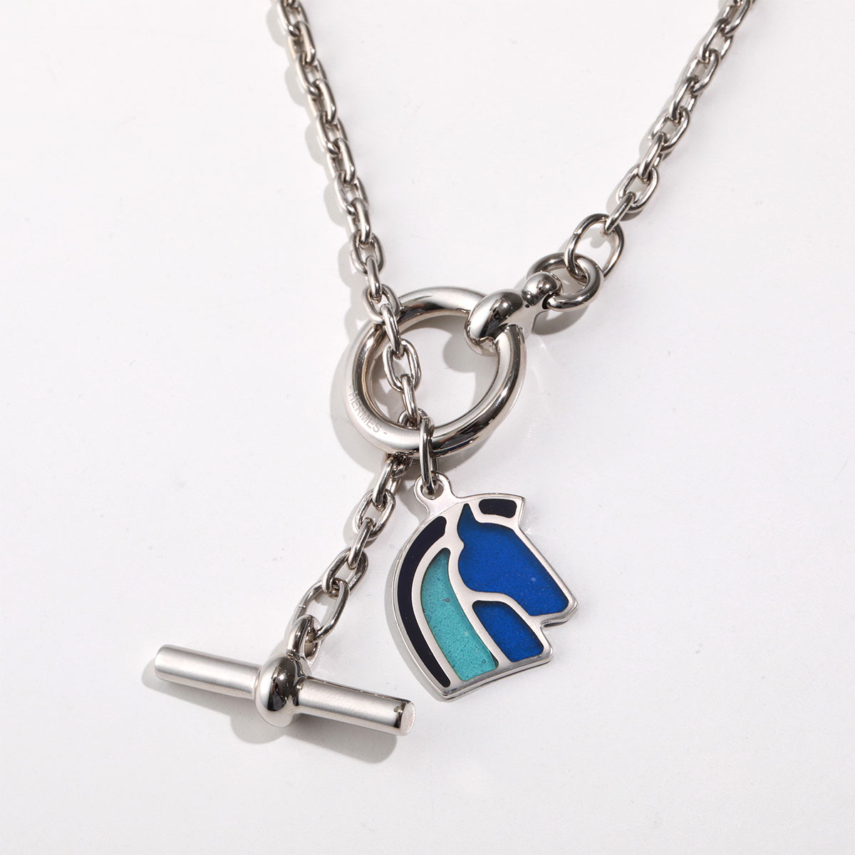 楽天市場】HERMES エルメス ネックレス HELIOS CHEVAL ヘリオス