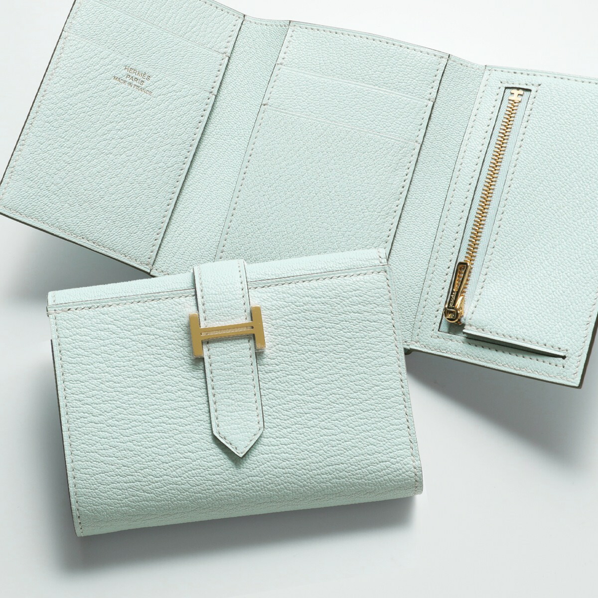 楽天市場】HERMES エルメス 三つ折り財布 BEARN COMBINE ベアン