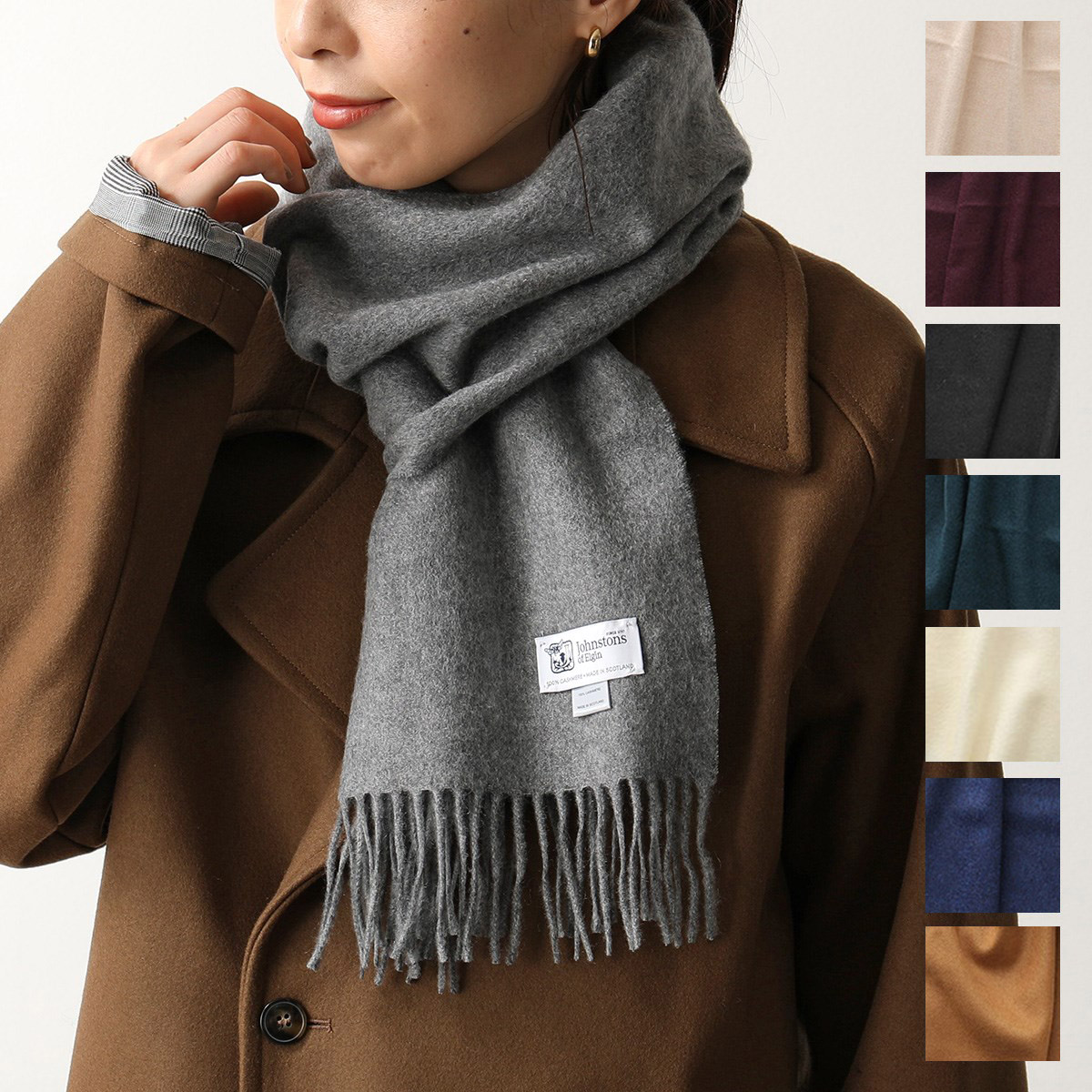 楽天市場】JOHNSTONS OF ELGIN ジョンストンズ マフラー WA16