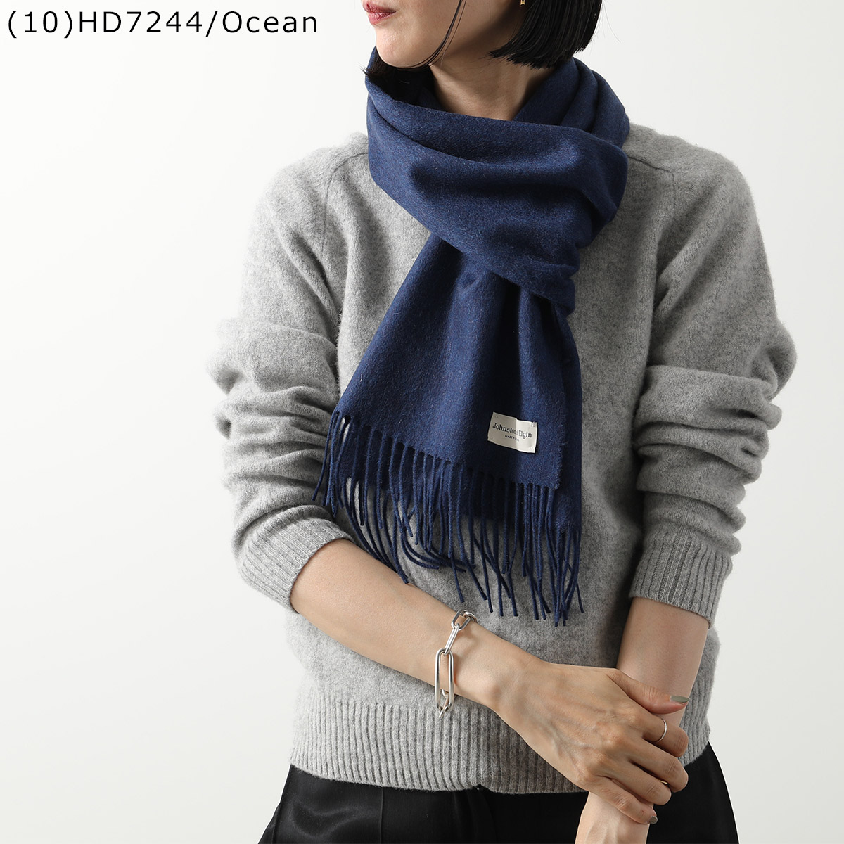 楽天市場】JOHNSTONS OF ELGIN ジョンストンズ マフラー WA16