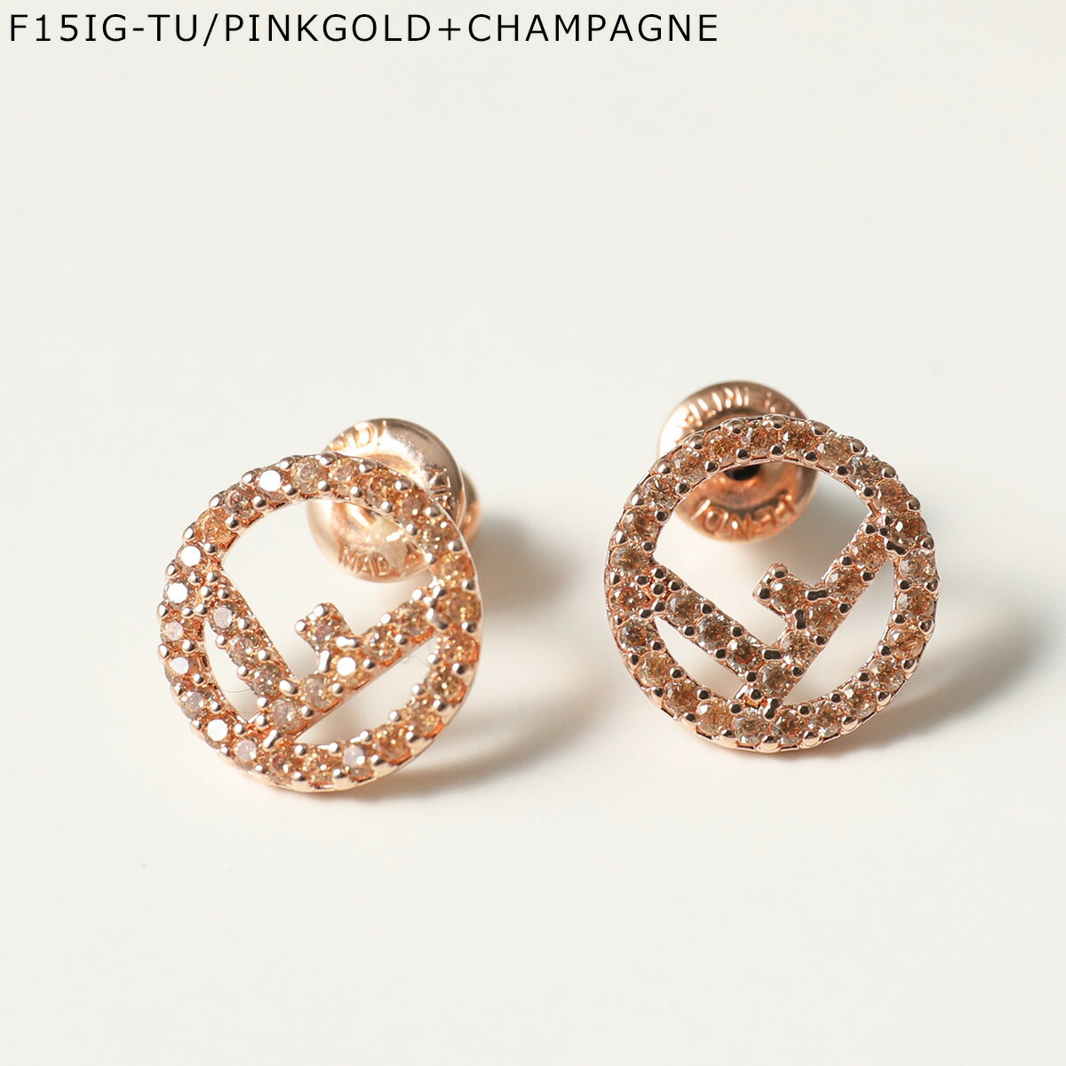 楽天市場】FENDI フェンディ ピアス F IS FENDI 8AG738 6DM レディース