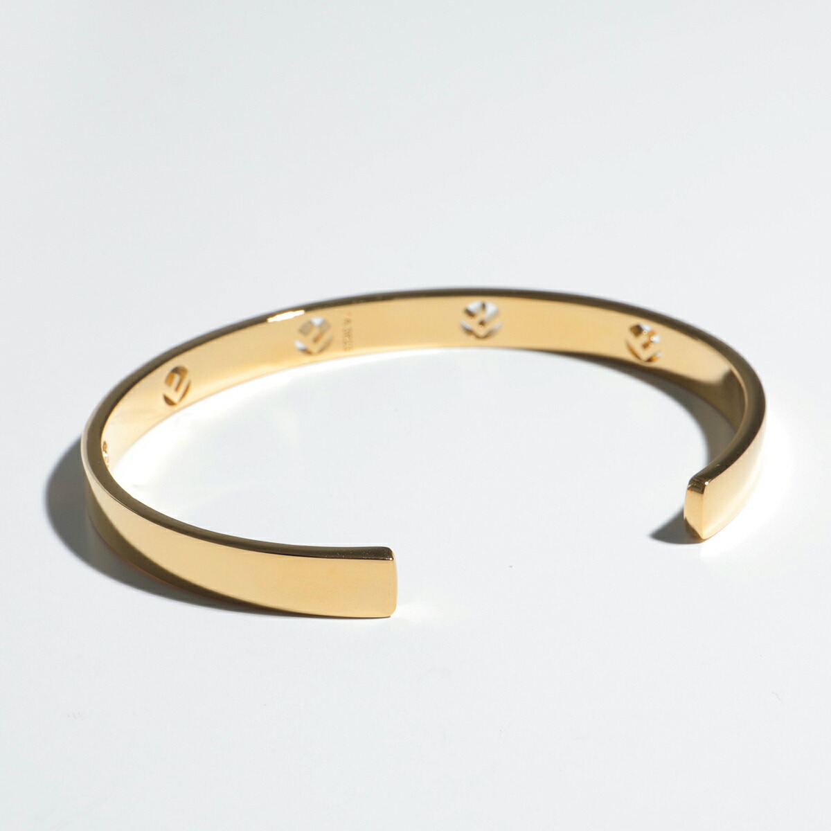 楽天市場】FENDI フェンディ バングル F IS FEND エフ イズ 8AG928 6GX