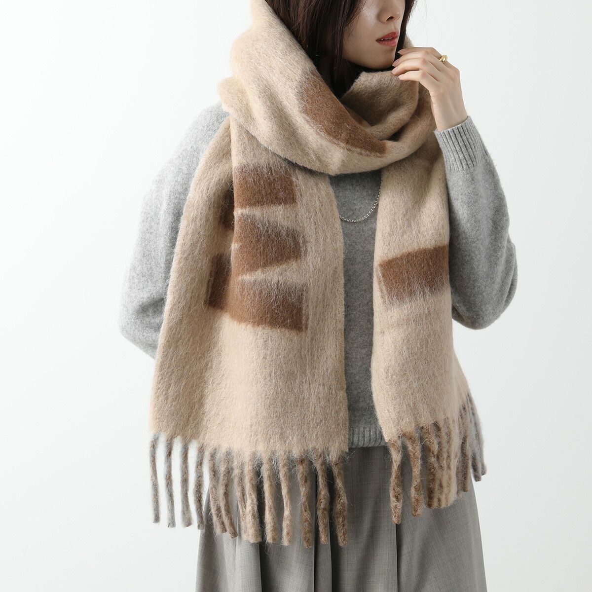 楽天市場】MARNI マルニ マフラー SCMC0103A0 UAW017 レディース ロゴ