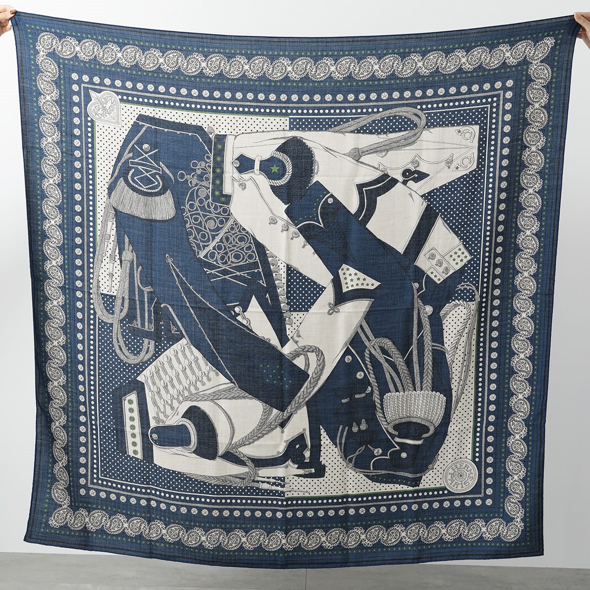 楽天市場】HERMES エルメス スカーフ CHALE カレ CARRE GEANT 140