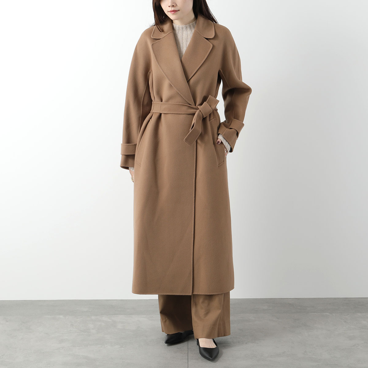 楽天市場】S MAX MARA エス マックスマーラ ロングコート EBANO エバノ